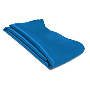 Azure Blue Solid Color Scarf