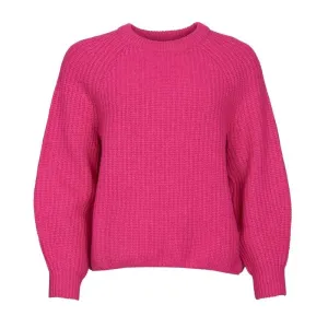 Barbour Hartley Ladies Knit - Fuchsia