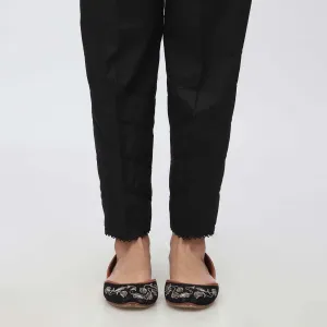 Black Laced Cambric Slim Fit Trouser PS3567