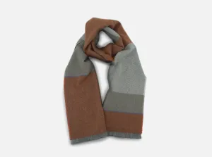 Burnt Orange Bahana Lambswool Scarf