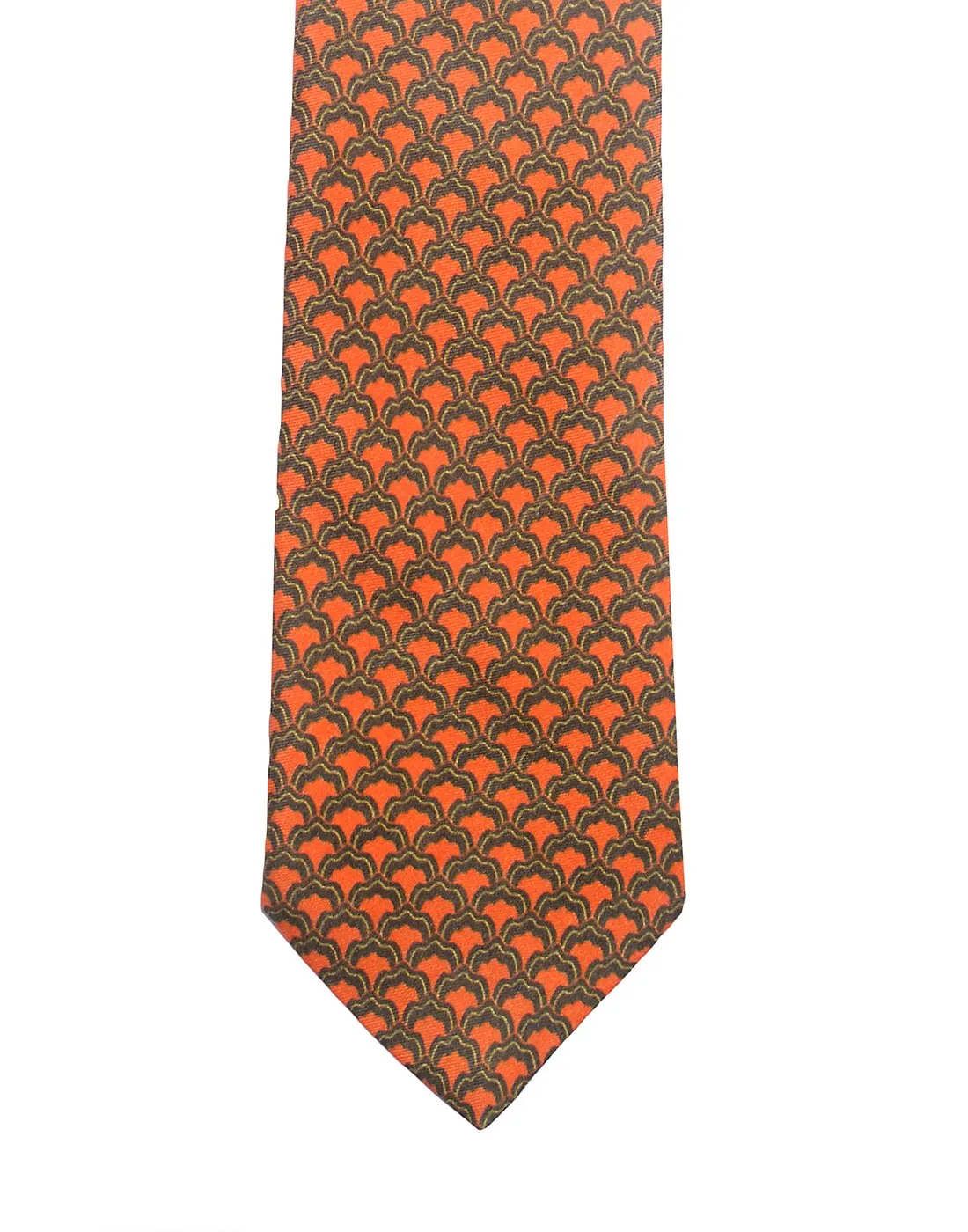 Chokore Grey & Red Silk Tie - Indian at Heart line