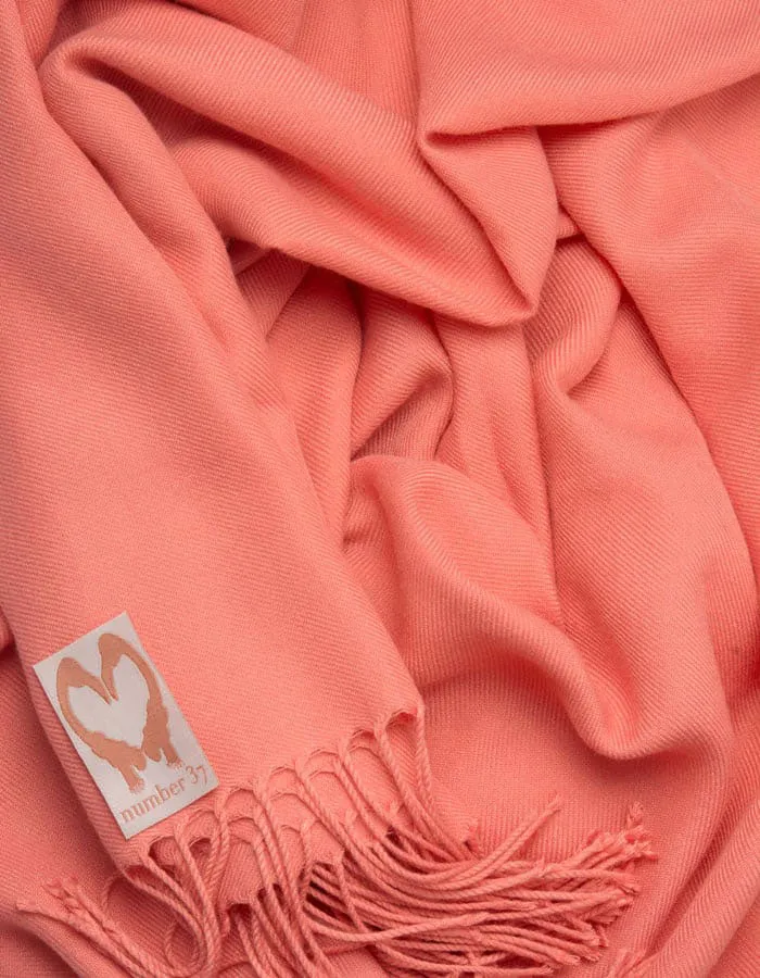 Coral Pashmina