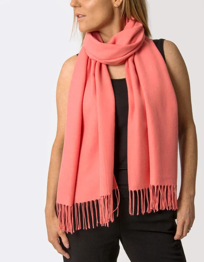 Coral Pashmina