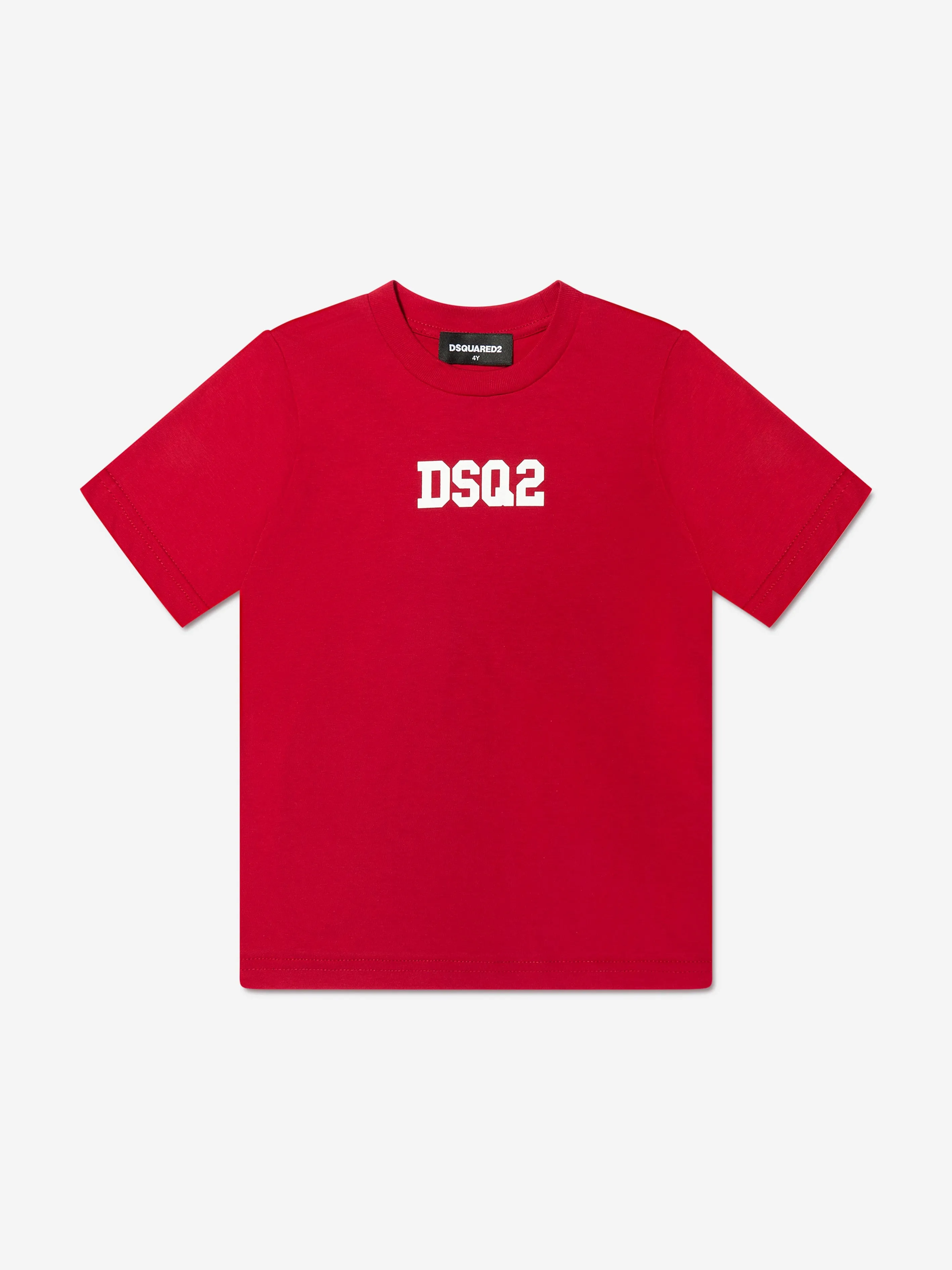 Dsquared2 Kids Logo T-Shirt In Red