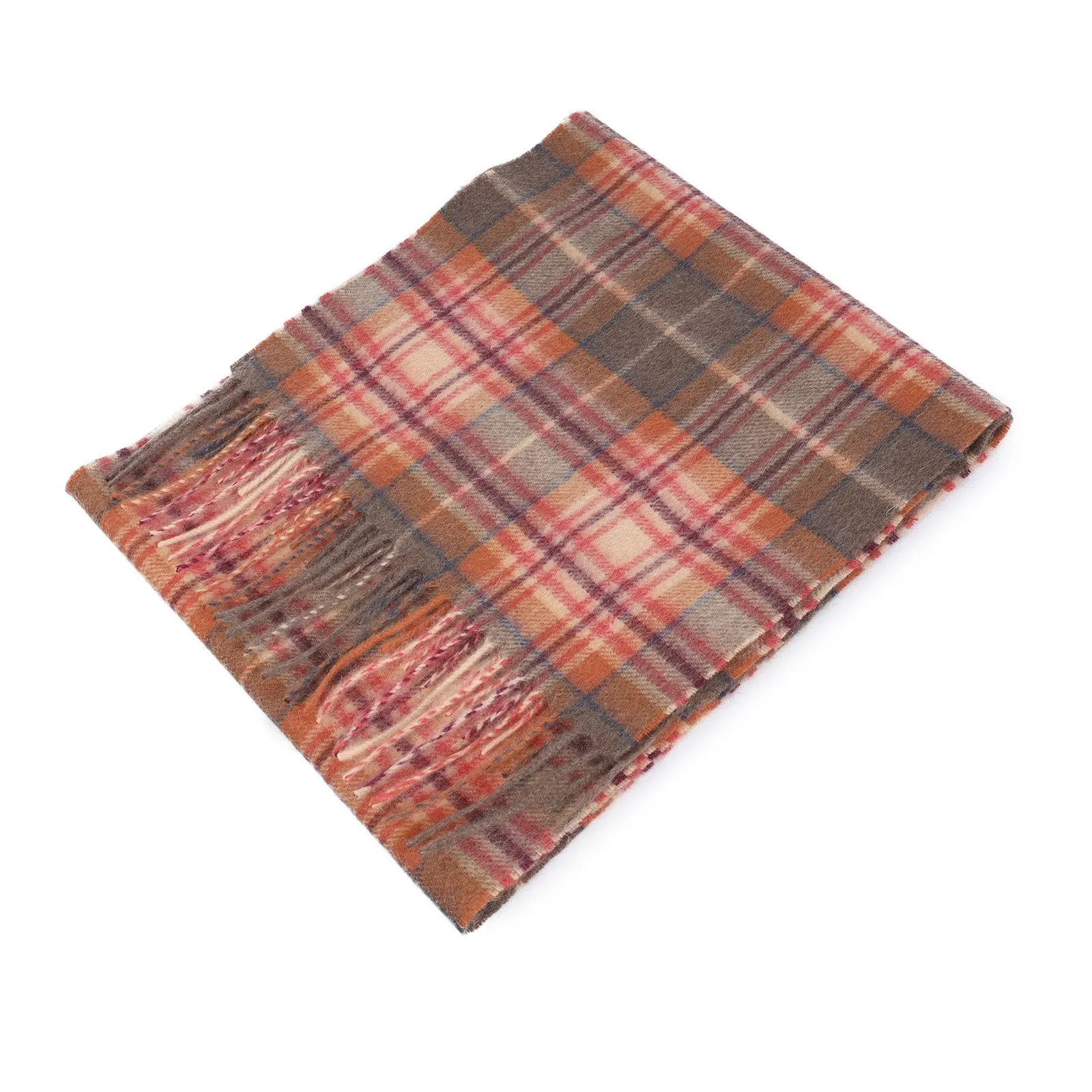 Edinburgh Cashmere Scarf Mackellar Ginger