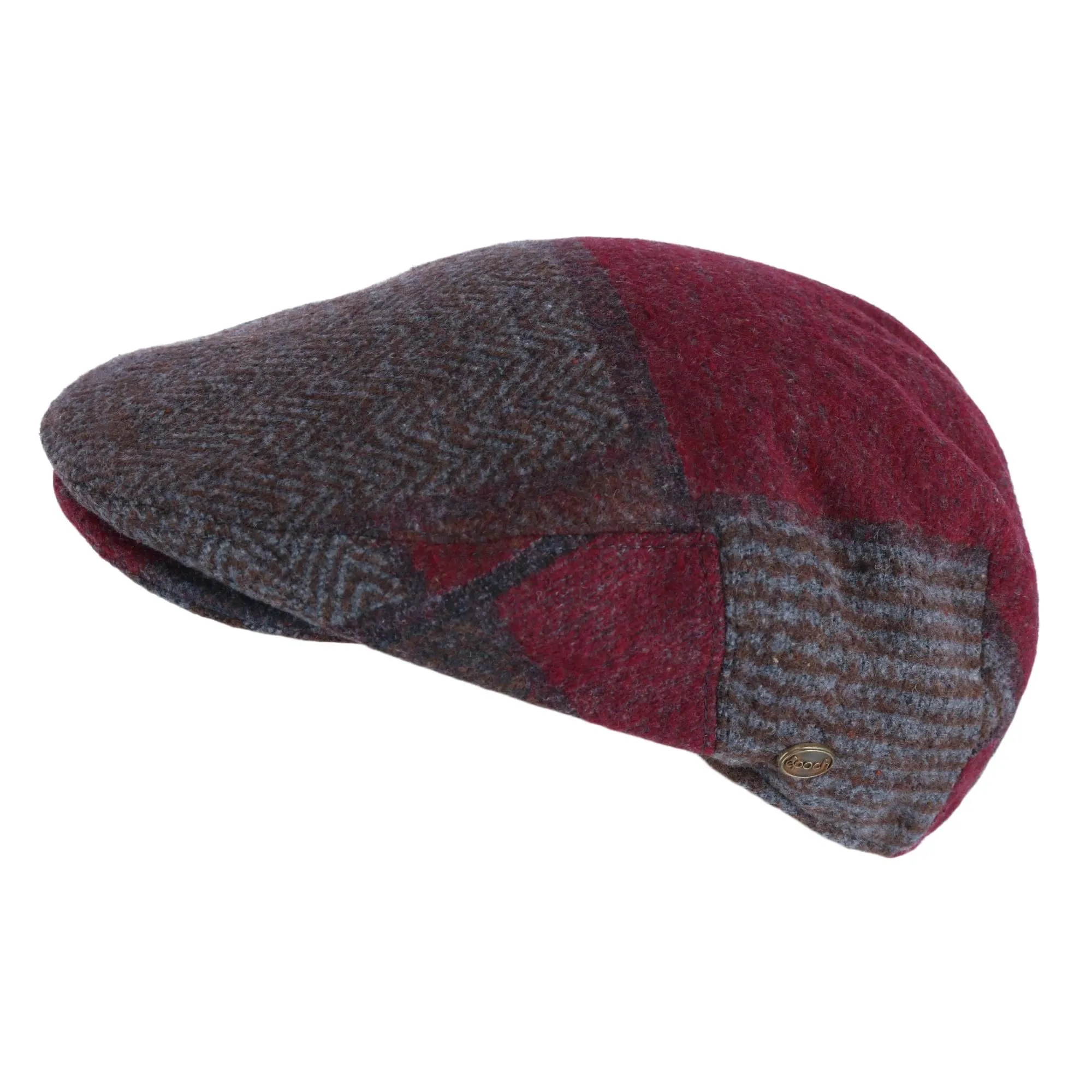 Epoch Hats Company Men's Winter Patch Ivy Cap with Scarf 2-Piece Set