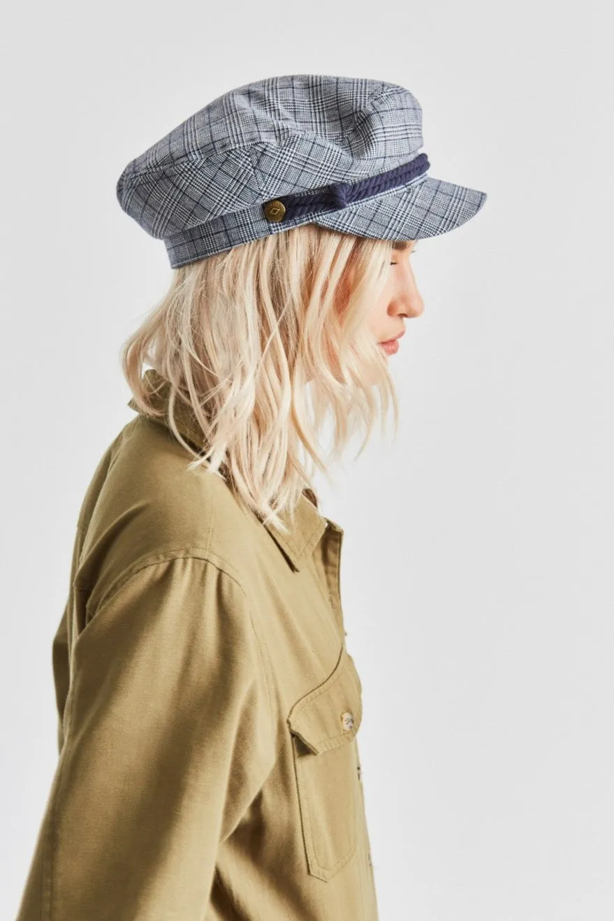 Fiddler Cap - Washed Navy/White