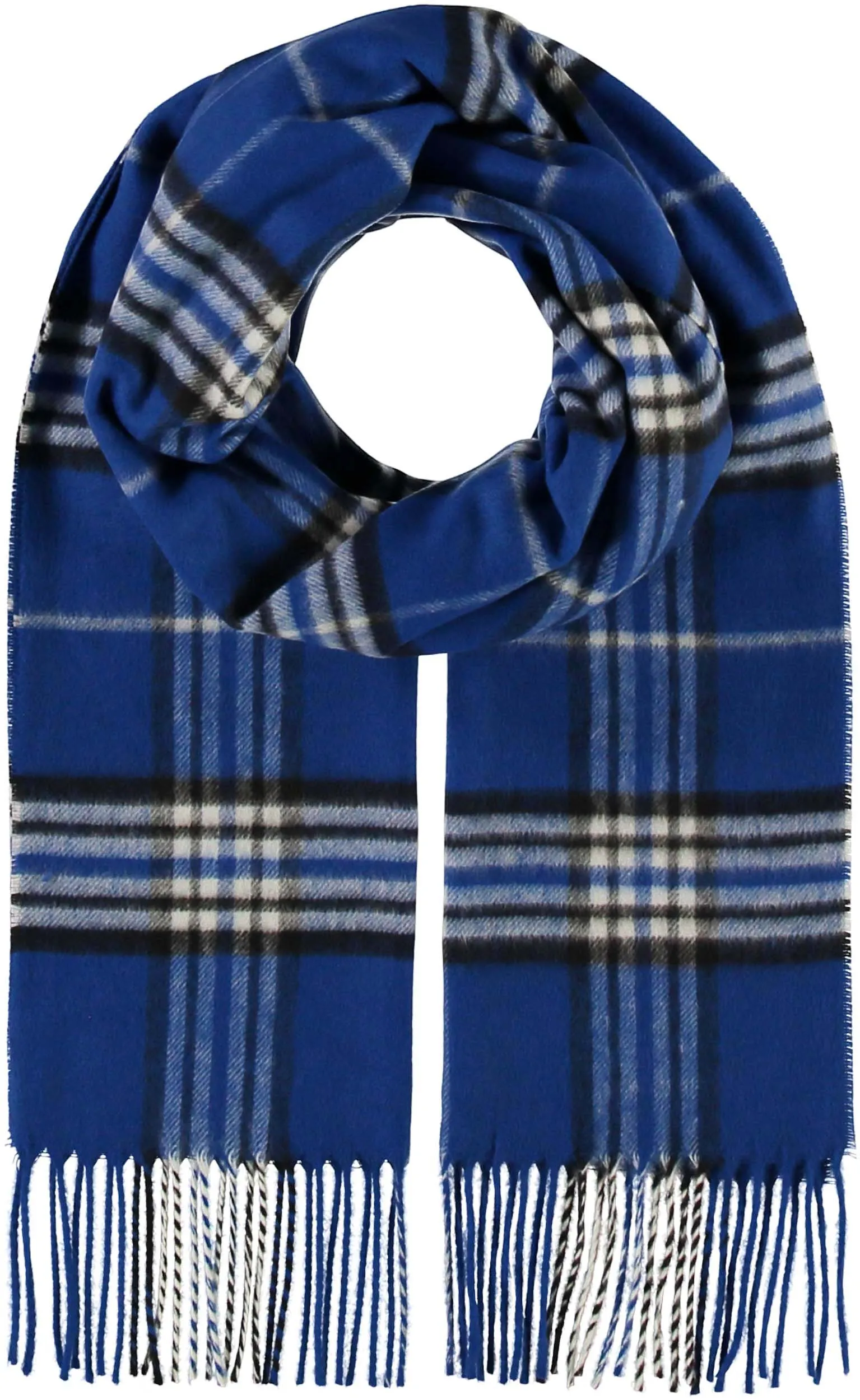 Fraas Plaid Cashmink Woven Cashmink Scarf