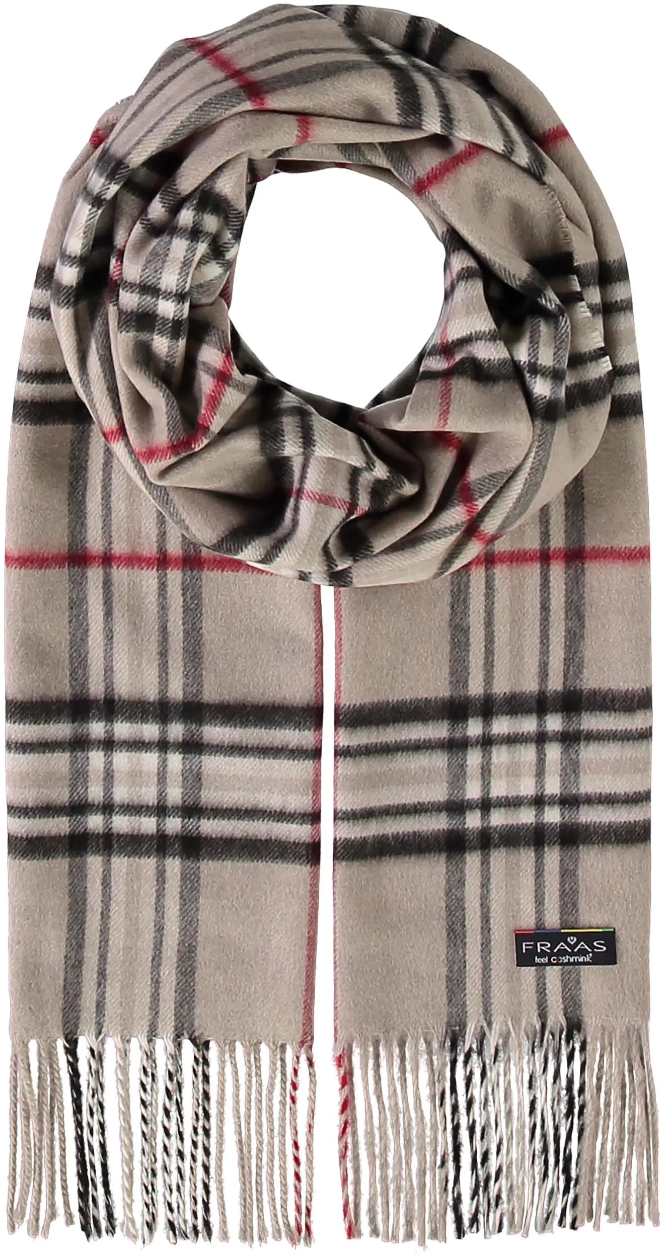 FRAAS Plaid Cashmink Woven Cashmink® Scarf