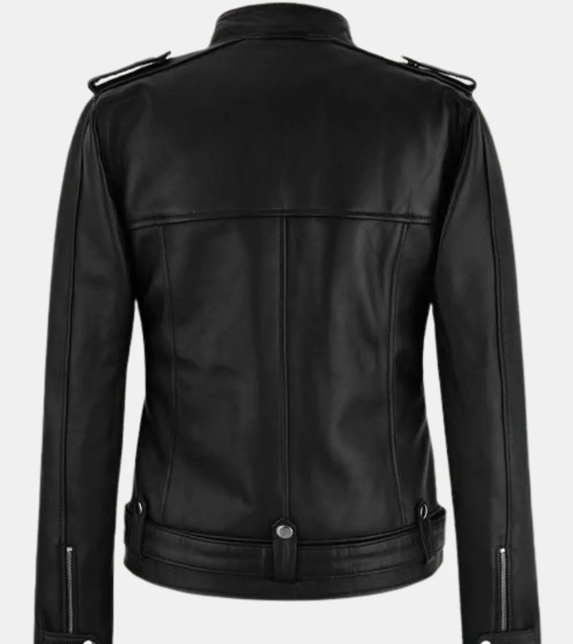 Irvine Women's Black Leather Jacket