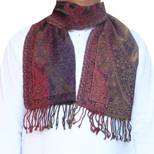 Jamawar Wool Mens Muffler Indian Clothing