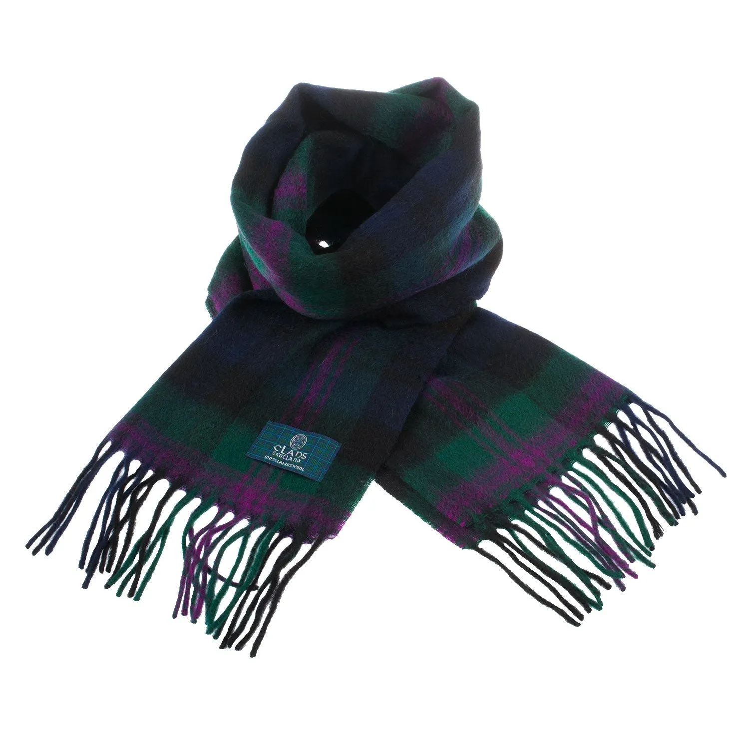 Lambswool Scottish Tartan Clan Scarf  Baird