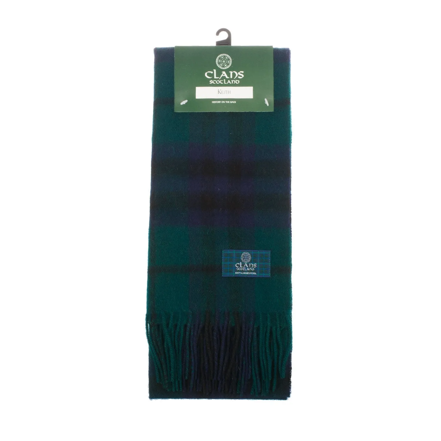 Lambswool Scottish Tartan Clan Scarf  Keith