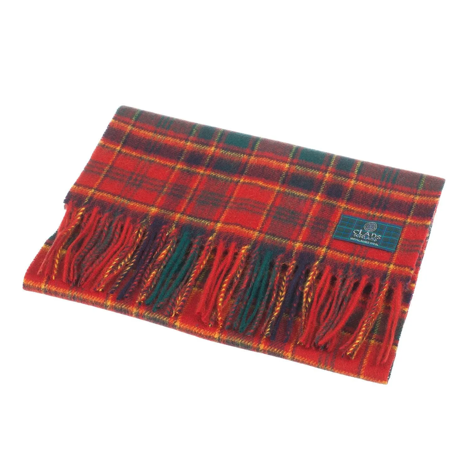 Lambswool Scottish Tartan Clan Scarf  Munro