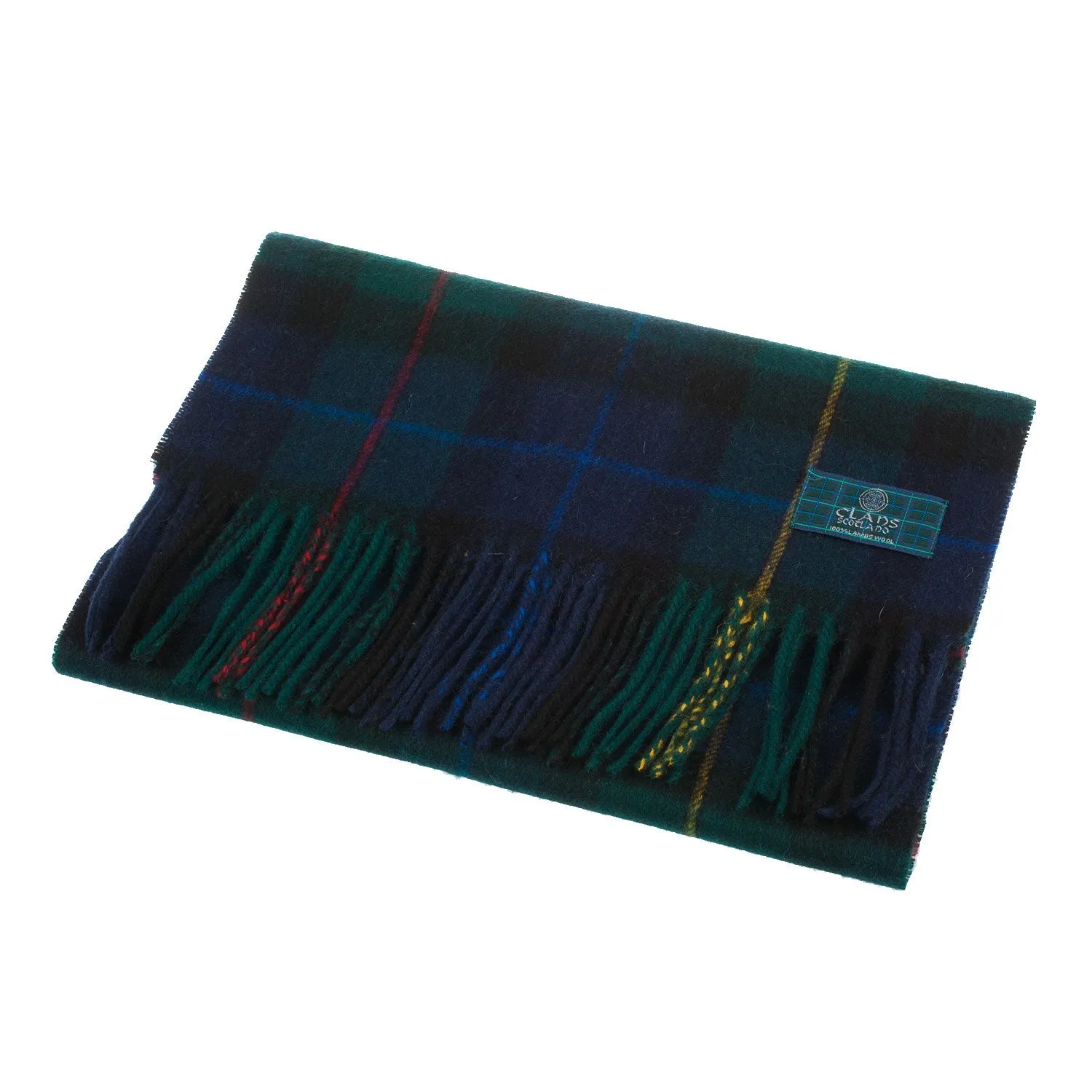 Lambswool Scottish Tartan Clan Scarf  Smith