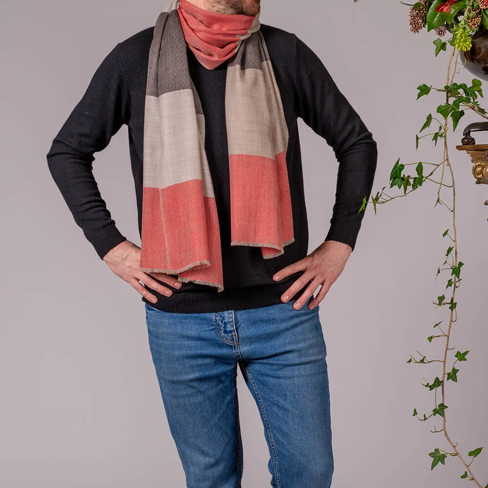 Langton Silk and Wool Scarf