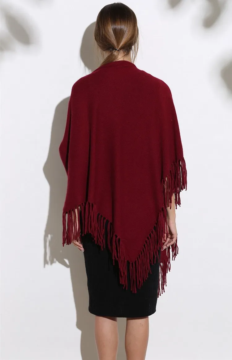 Lightweight Fashionable Tassel Scarf for Women