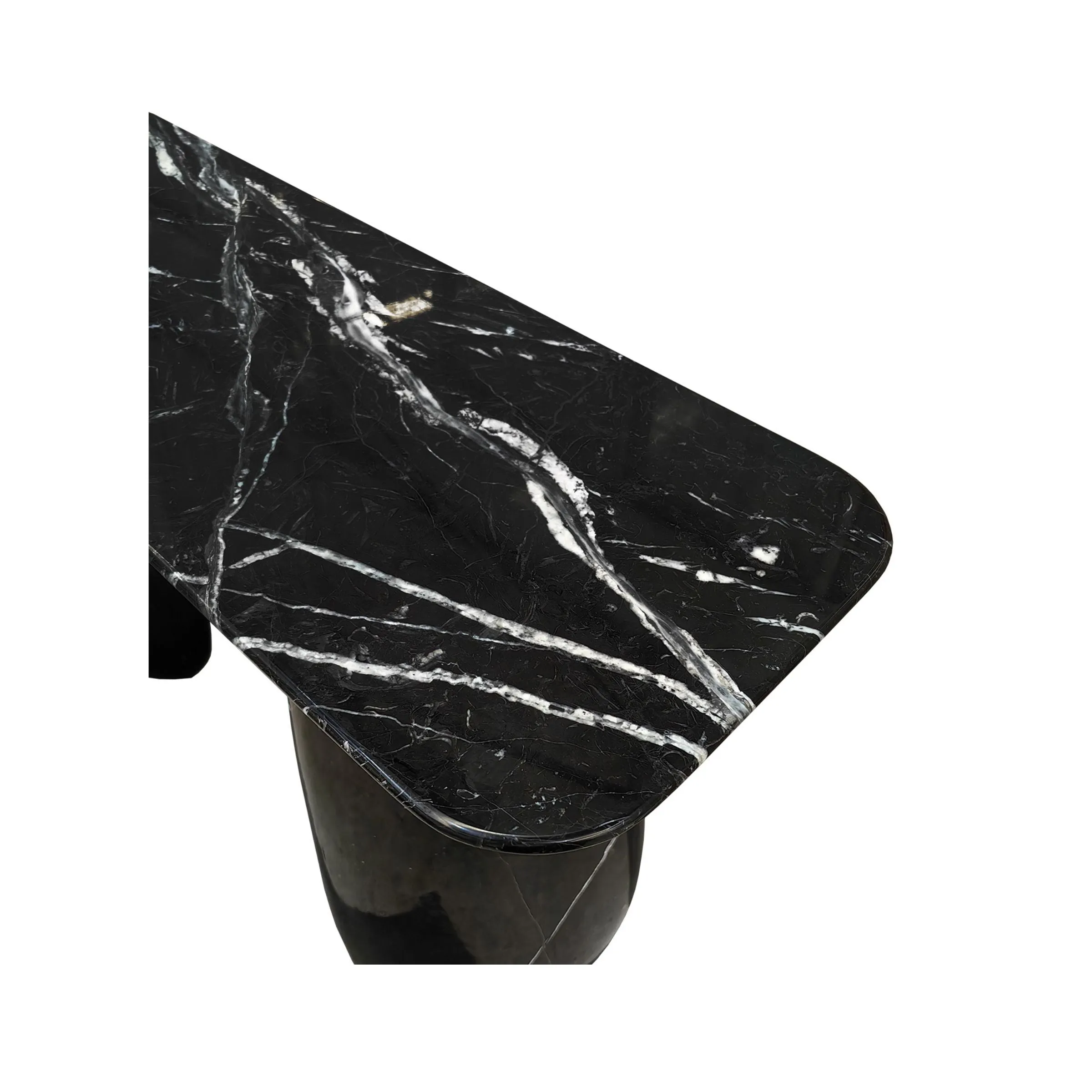 Lisbon Nero Marquina Console Table - 495DTN