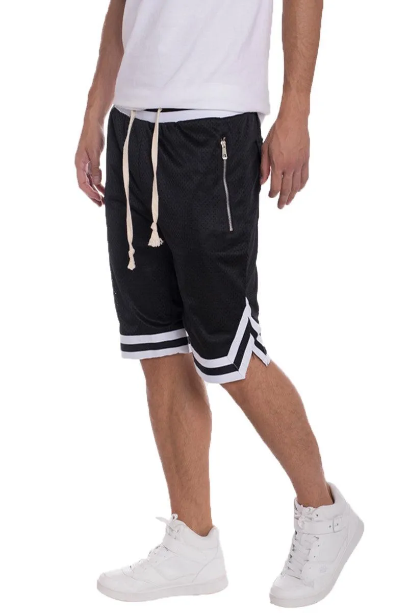 Mesh Jersey Tshirt And Basketball Short Set