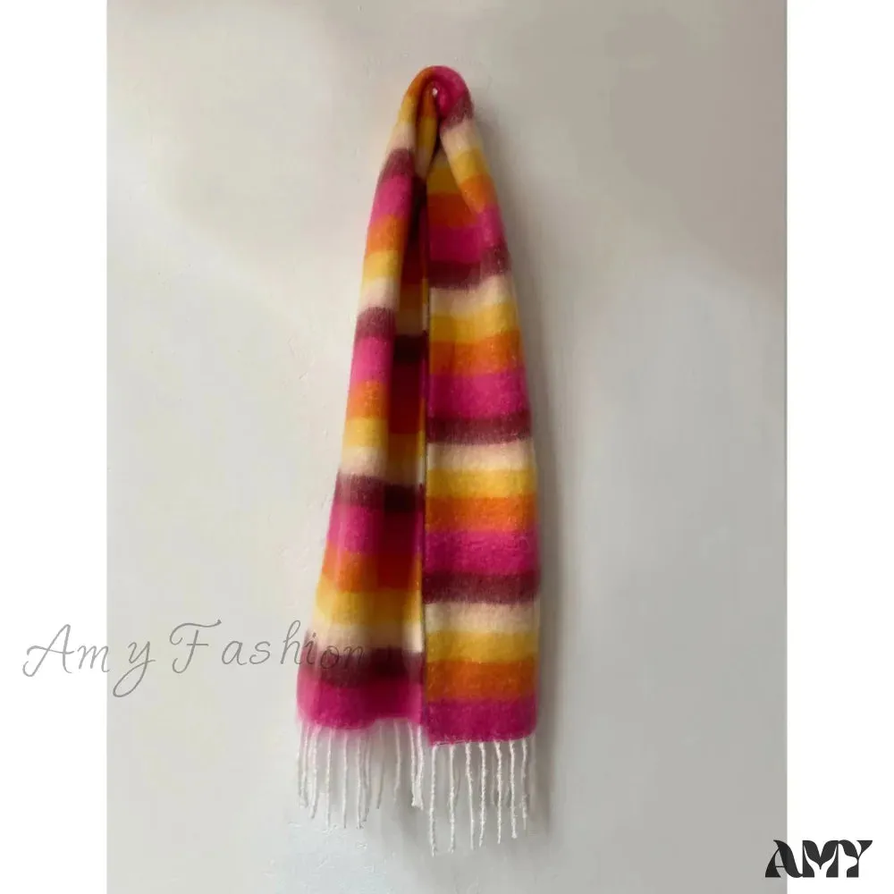 New Winter Cashmere Long Muffler Scarf - Thick and Warm