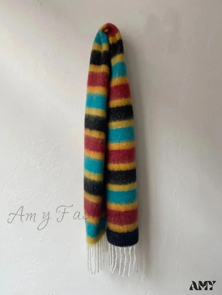 New Winter Cashmere Long Muffler Scarf - Thick and Warm