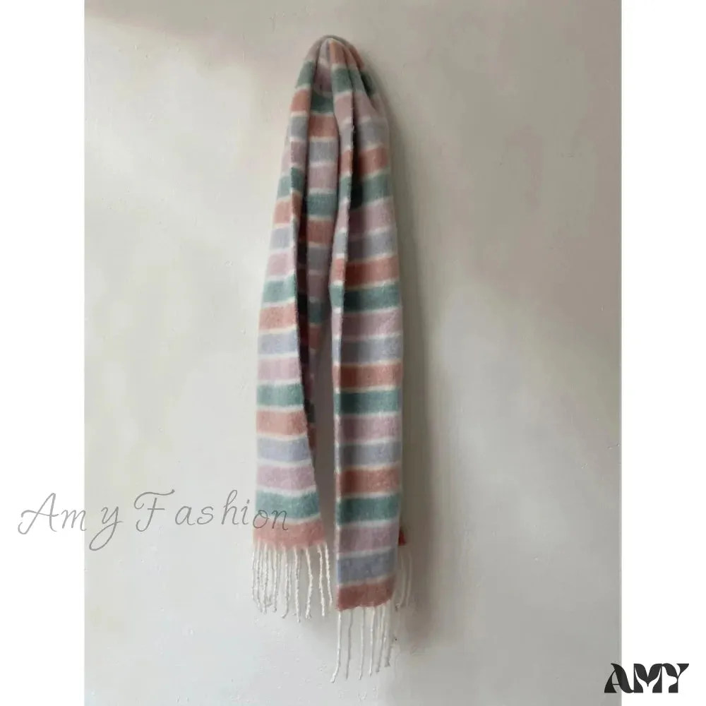 New Winter Cashmere Long Muffler Scarf - Thick and Warm