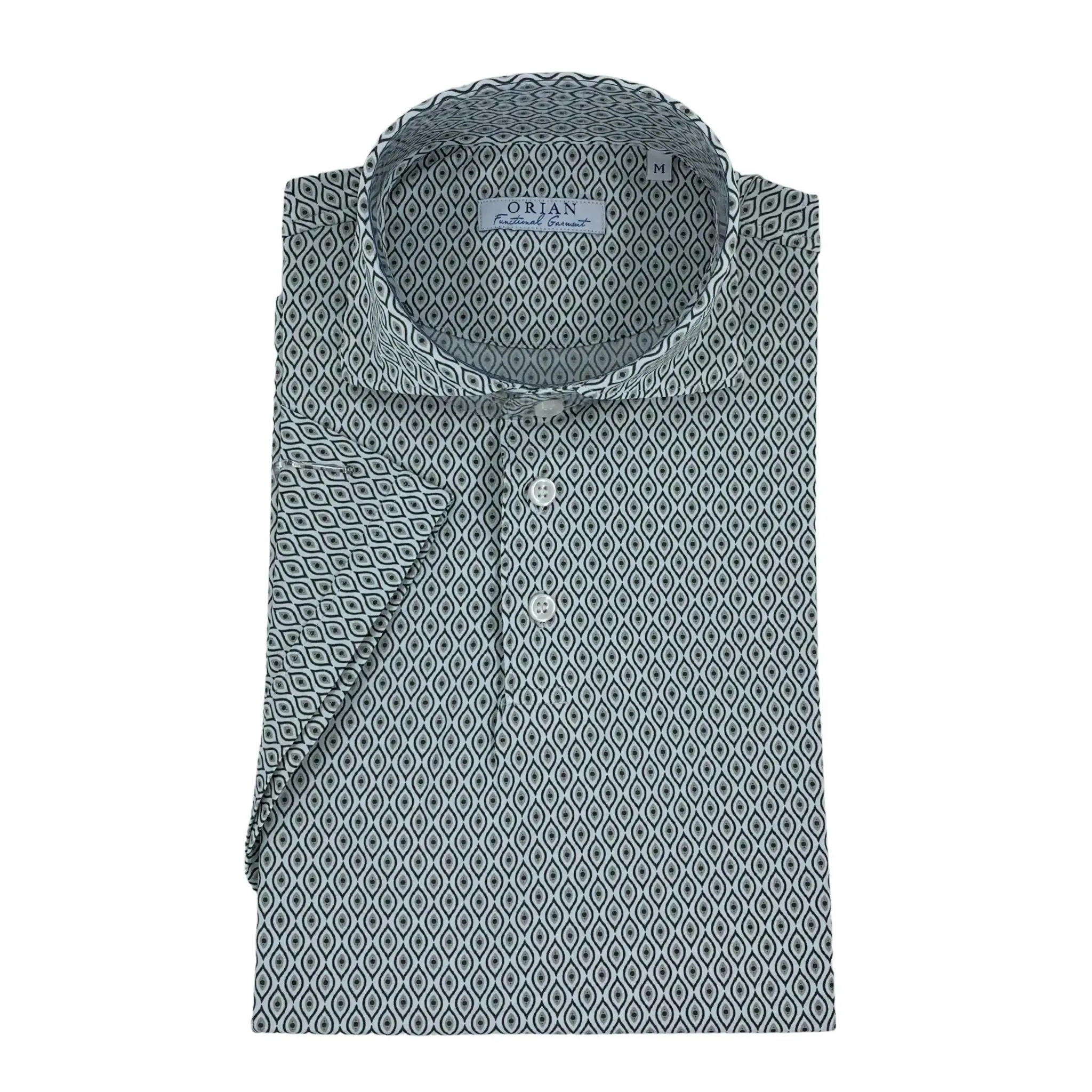 Orian Neat Stretch Short Sleeve Shirt