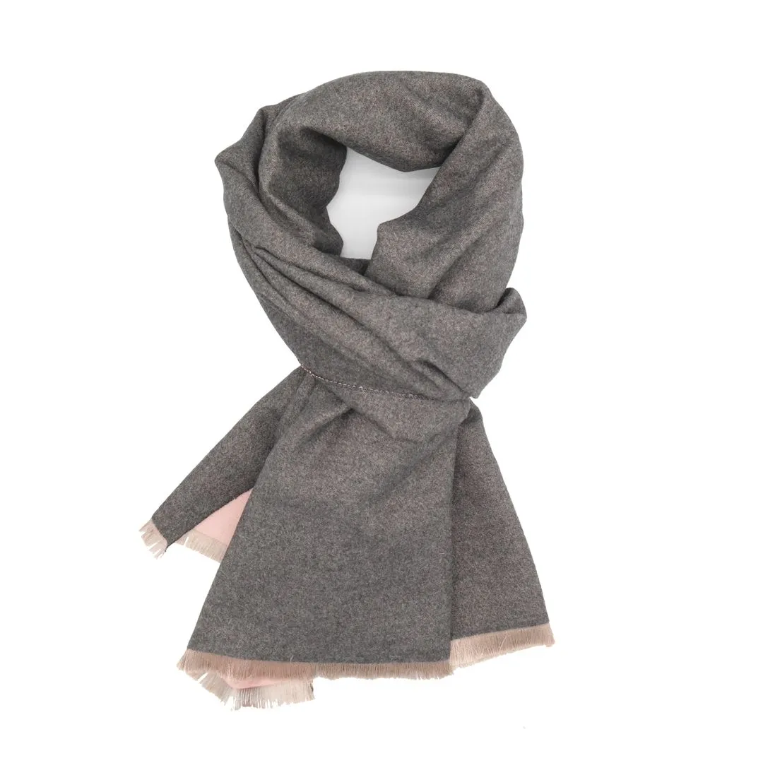 Plain Scarf Grey