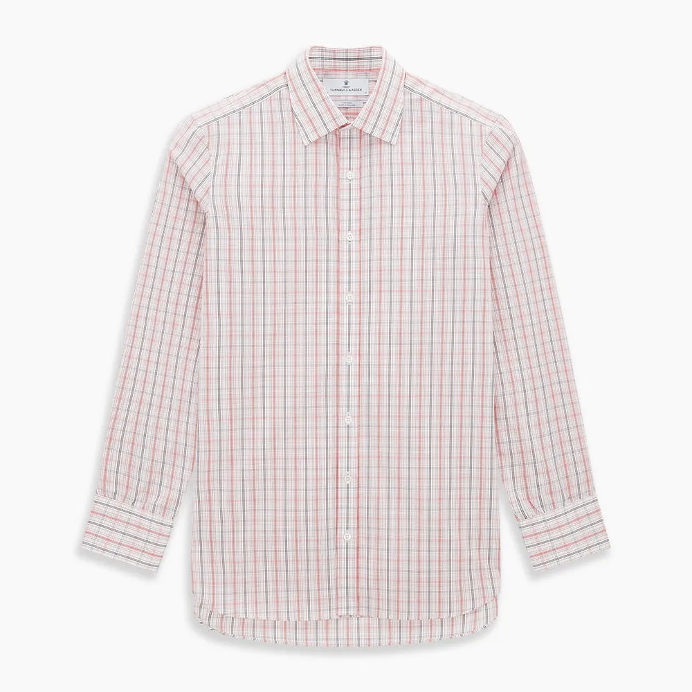 Red Multi Check Mayfair Shirt