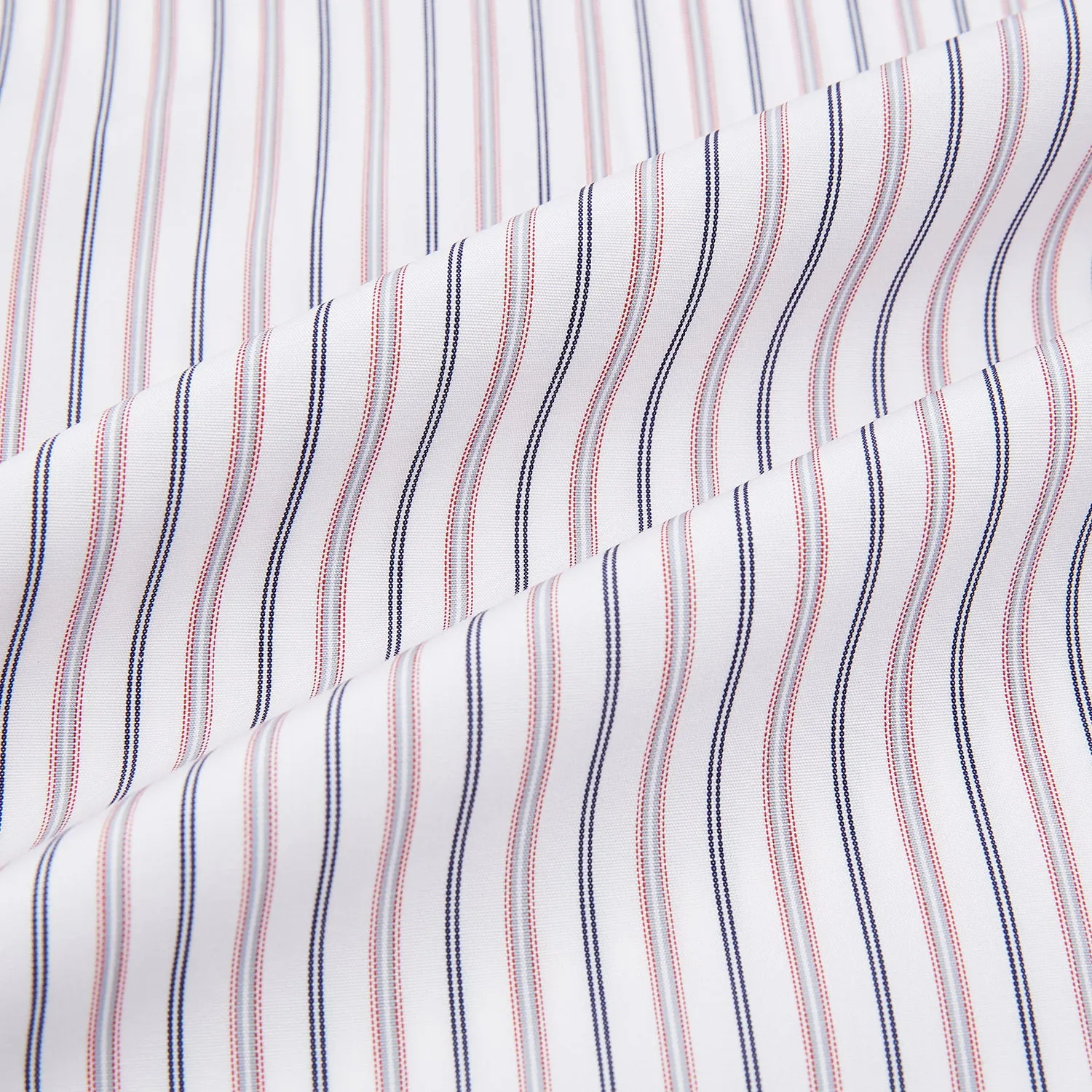 Red Multi Stripe Mayfair Shirt