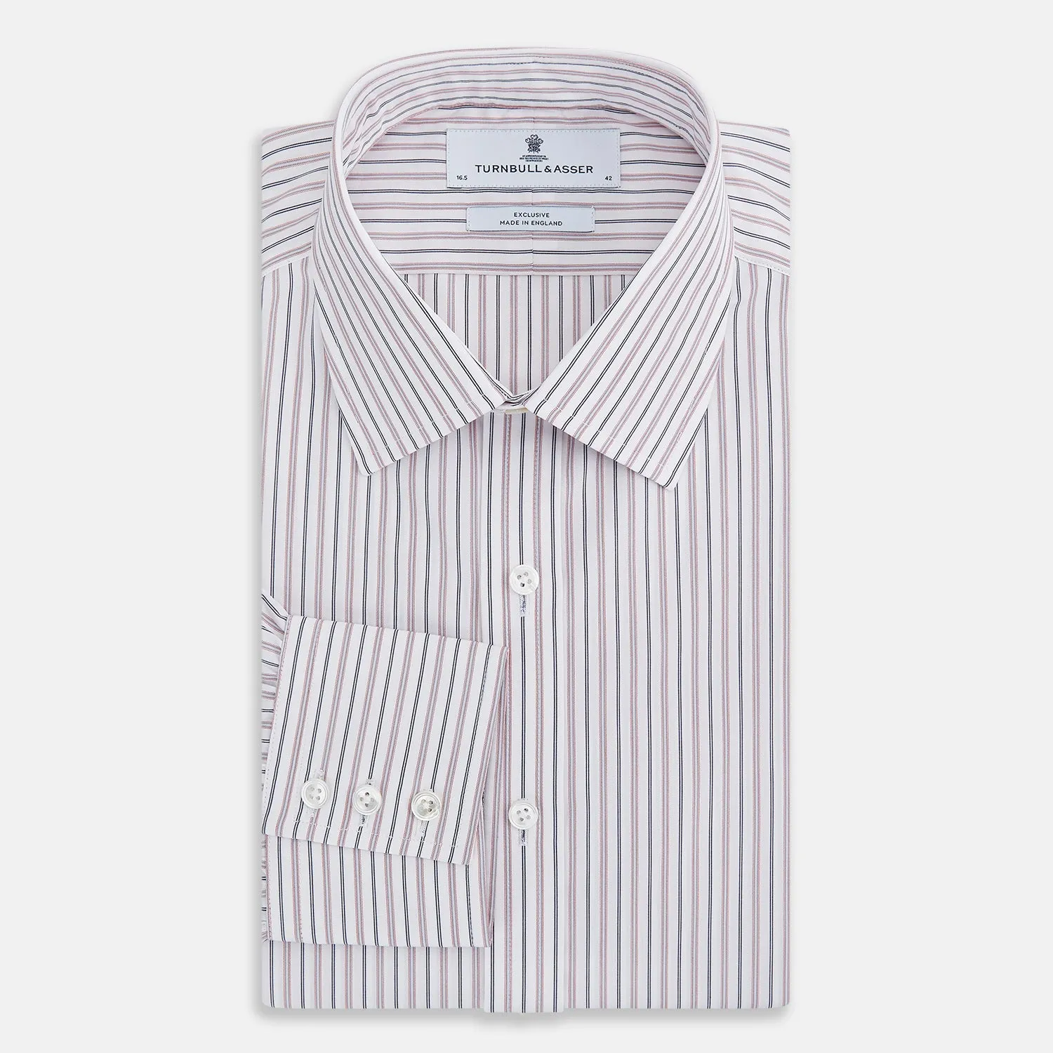 Red Multi Stripe Mayfair Shirt