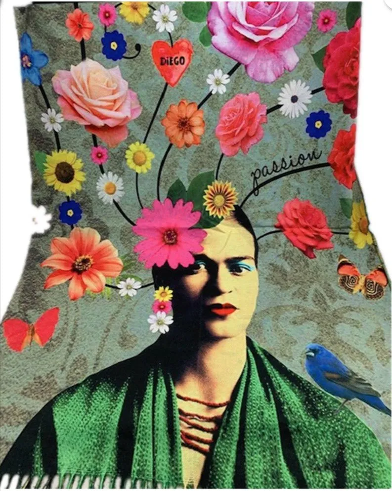 Reversible Scarf Frida Passion