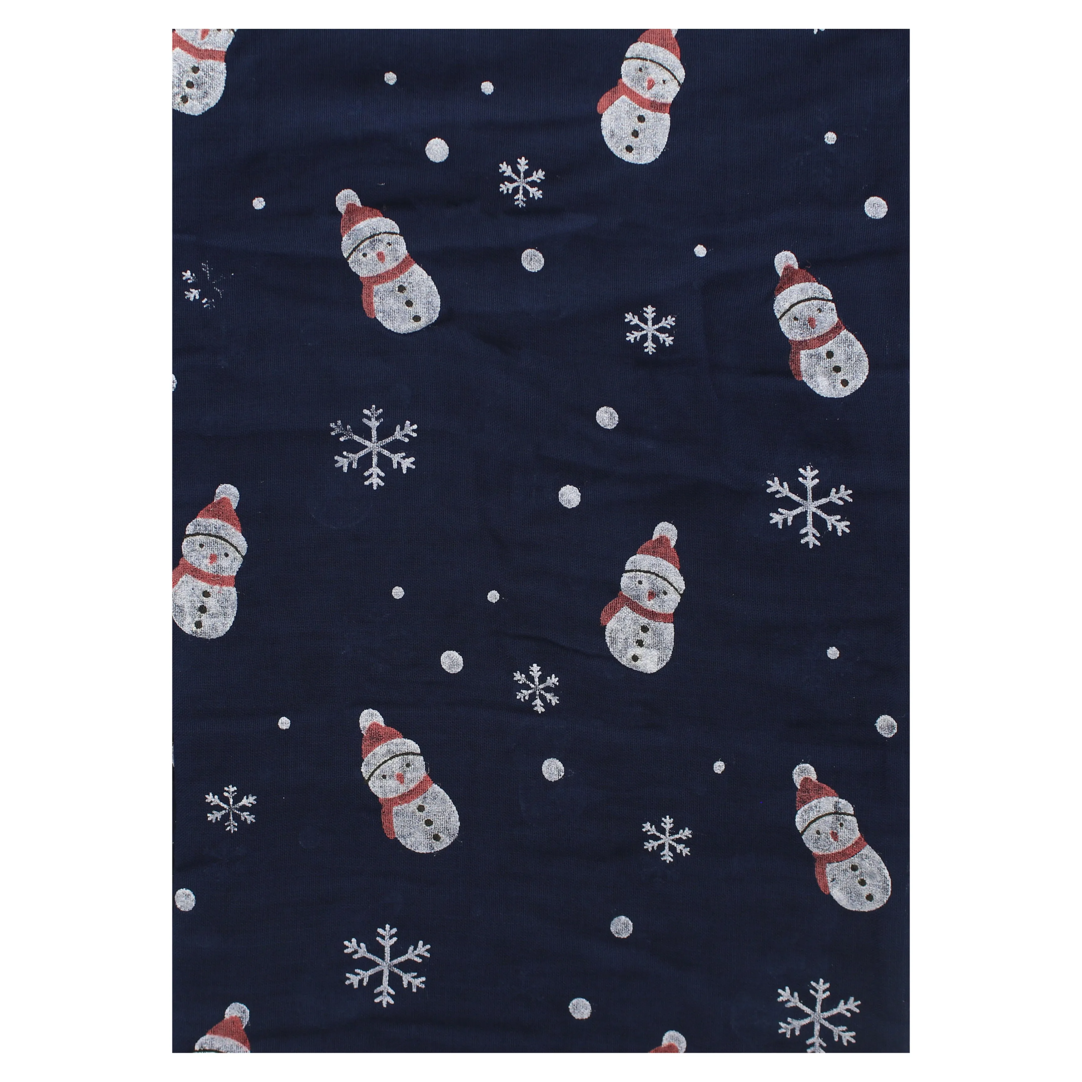 Scarf with Snowflakes & Snowmen