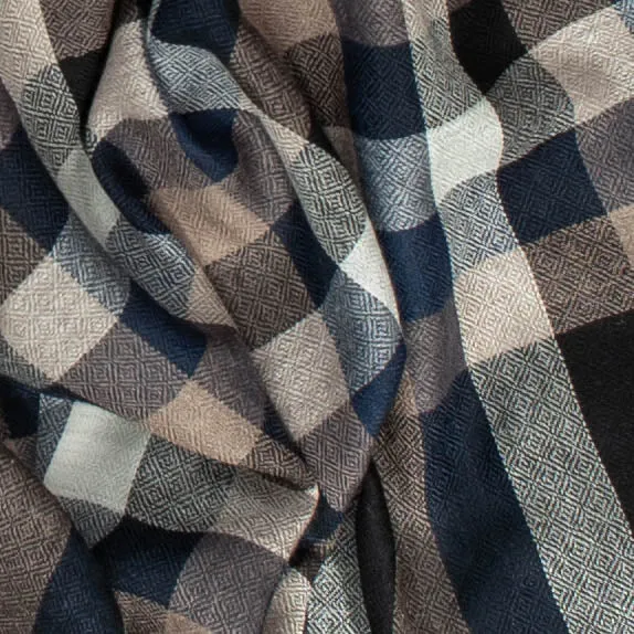 The Oxford Fine Wool and Silk Scarf