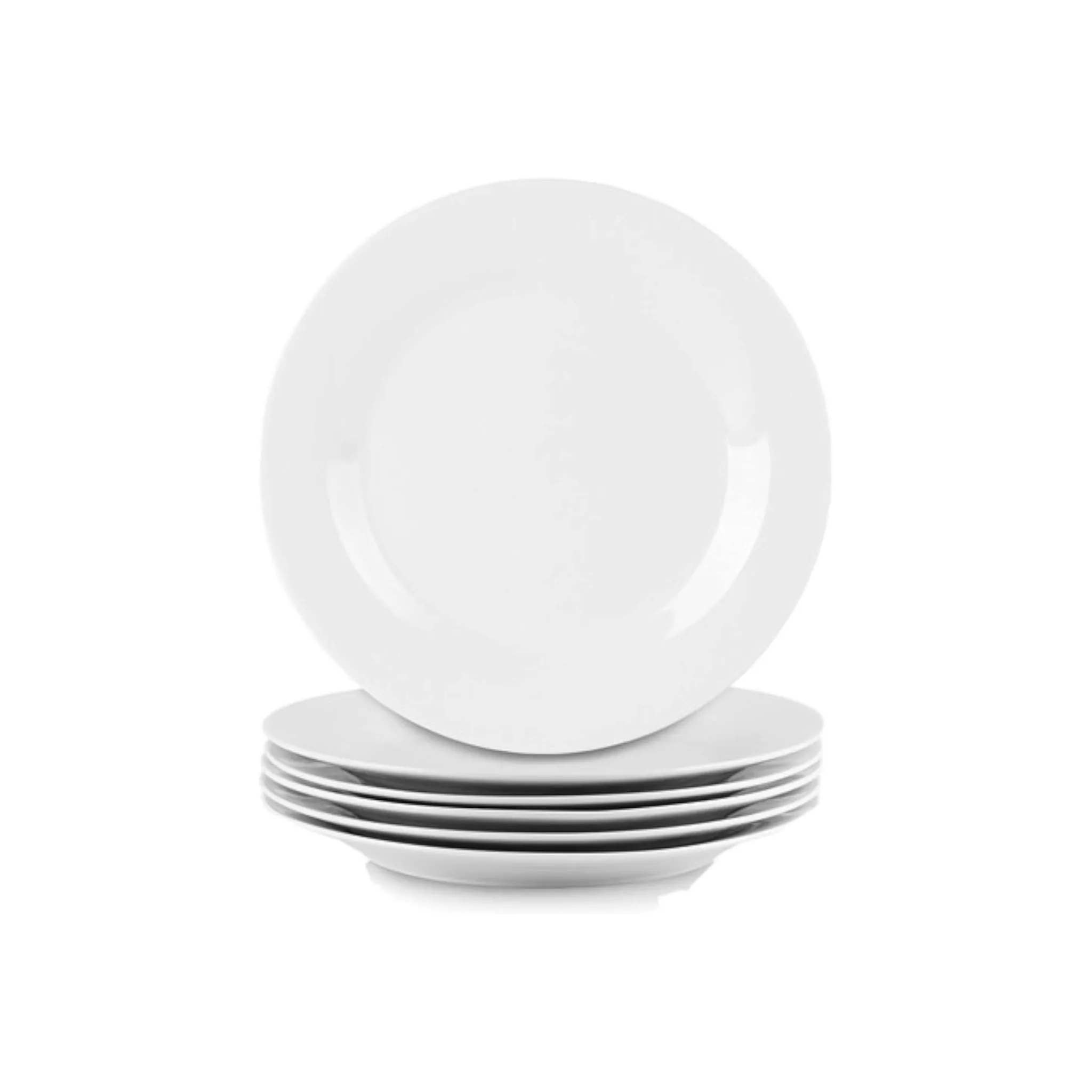 Totally Home Pure White Side Plate Round 8Inch