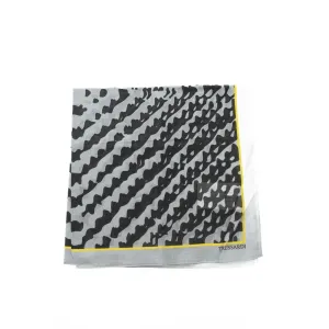 Trussardi Gray Cotton Men Scarf