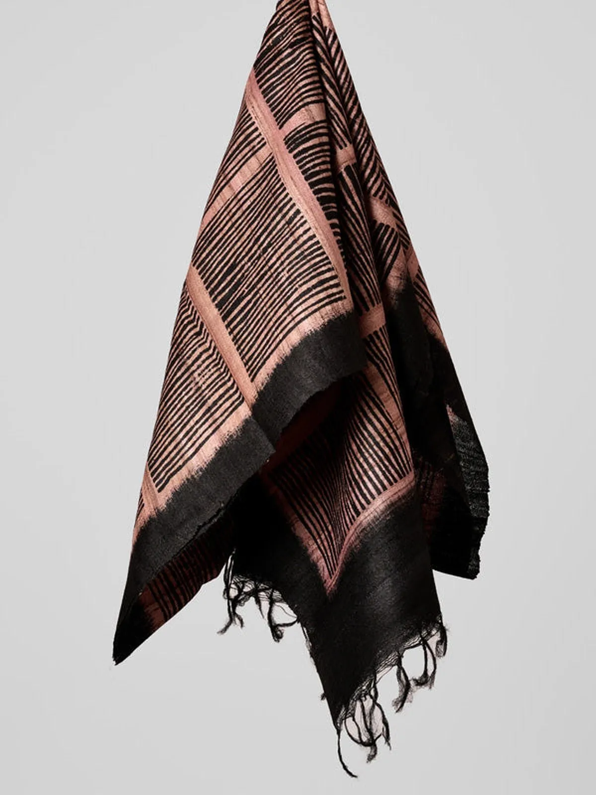 Tussar Silk Scarf Rani