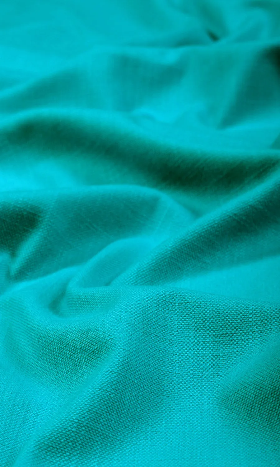 'Twilight Sea' Fabric Sample (Turquoise Blue)