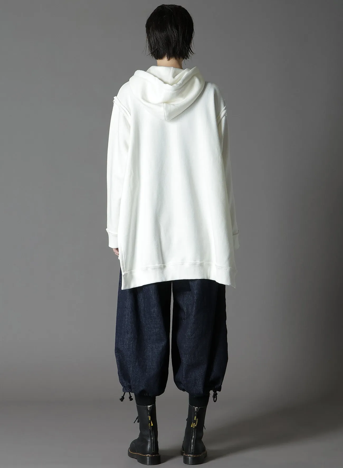 ULTIMA FLEECE TRUNCATED HOODIE