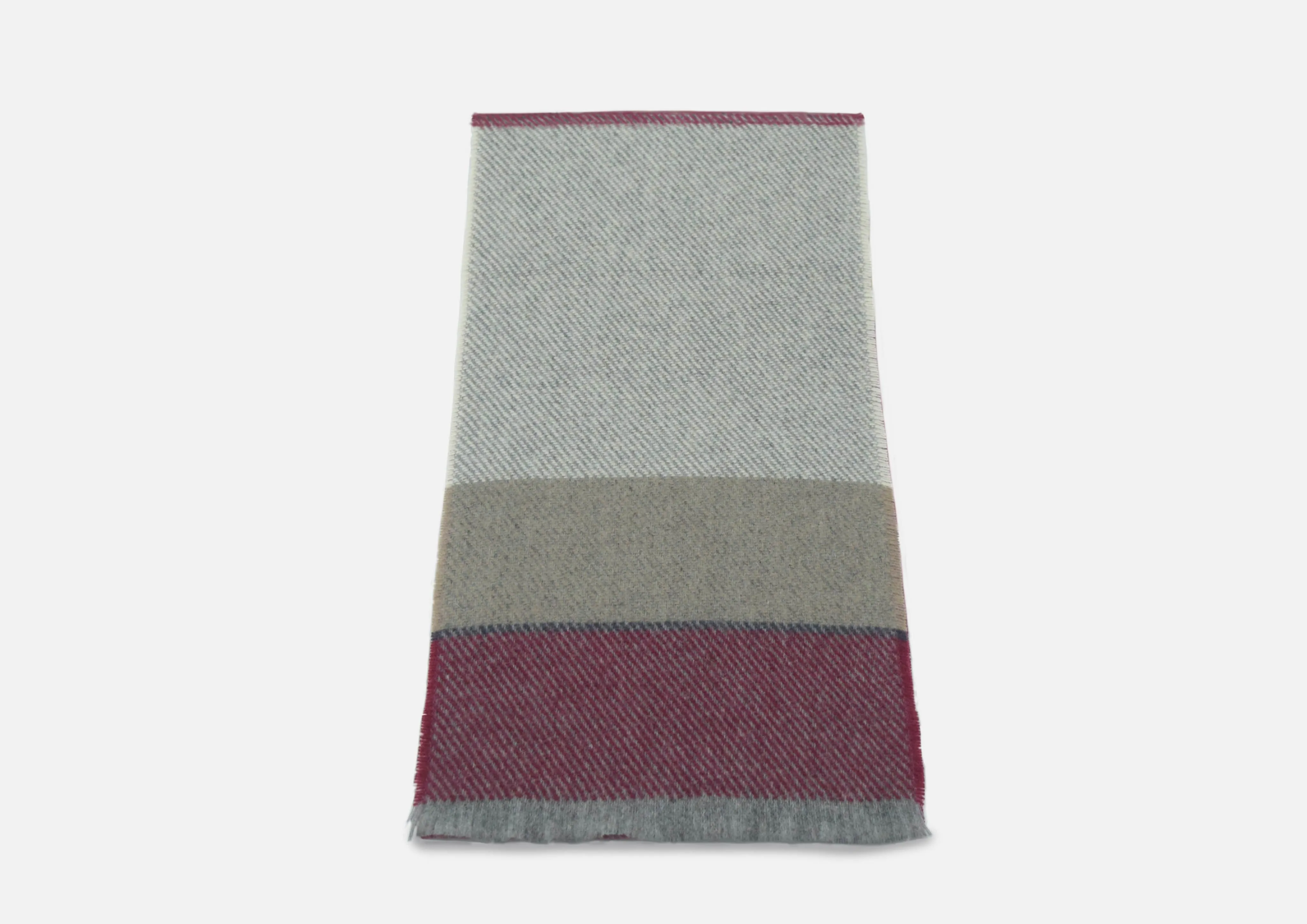 Wine Bahana Lambswool Scarf