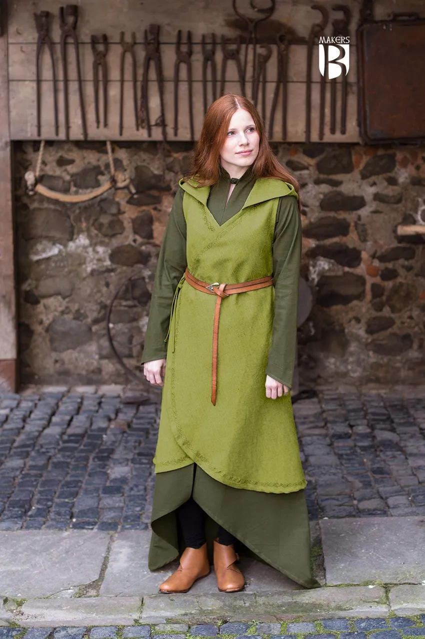 Wrap Dress Dala Linden Green